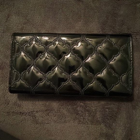 Black fashion wallet - Picture 2 of 7